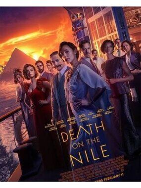 Death on the Nile 2022 Original DS Double Sided 27x40 Movie Poster Gal Gadot